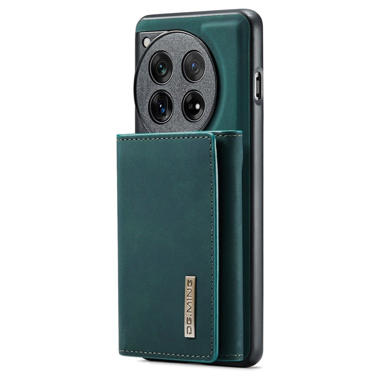 DG.MING M1 Series for OnePlus 12 5G Case Detachable Wallet Phone Cover - Green