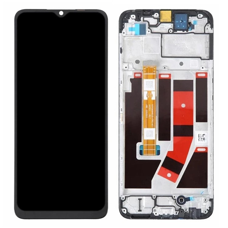 For Oppo A38 4G / A18 4G LCD Grade B Screen and Digitizer Assembly + Frame (without Logo)