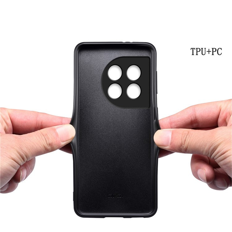 For OnePlus 11 5G Cell Phone Cases Slim-Fit Crocodile Pattern Textured Cover - White