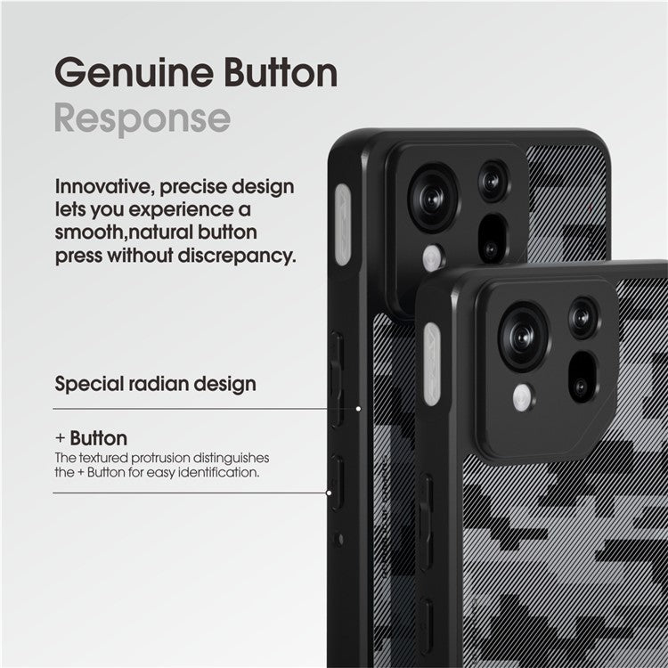 IBMRS For Asus ROG Phone 8 5G Case TPU+PC Shockproof Protection Phone Cover - Grid Camouflage