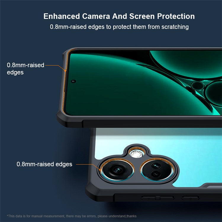 XUNDD For OnePlus Nord CE3 5G Drop Resistant Back Cover TPU+Acrylic Cell Phone Case