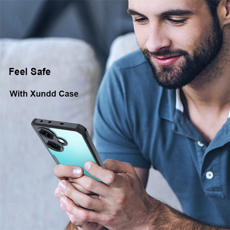 XUNDD For OnePlus Nord CE3 5G Drop Resistant Back Cover TPU+Acrylic Cell Phone Case