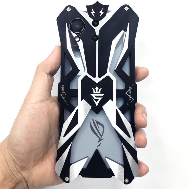 For Asus ROG Phone 8 5G Case Drop-proof Aluminum Alloy Metal Phone Cover