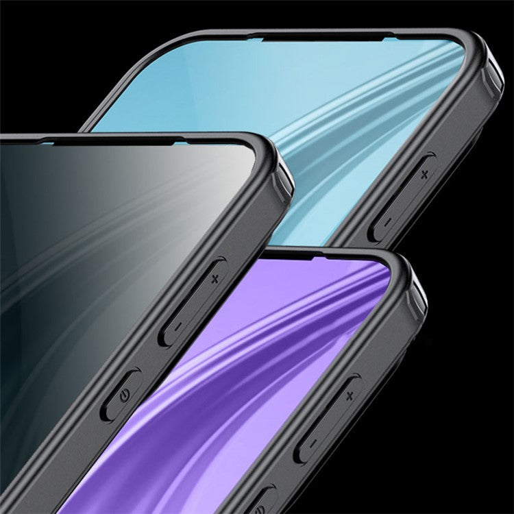 For Huawei Pura 70 Slim Phone Cases Compatible with MagSafe PC+TPU Phone Back Cover - Matte Black