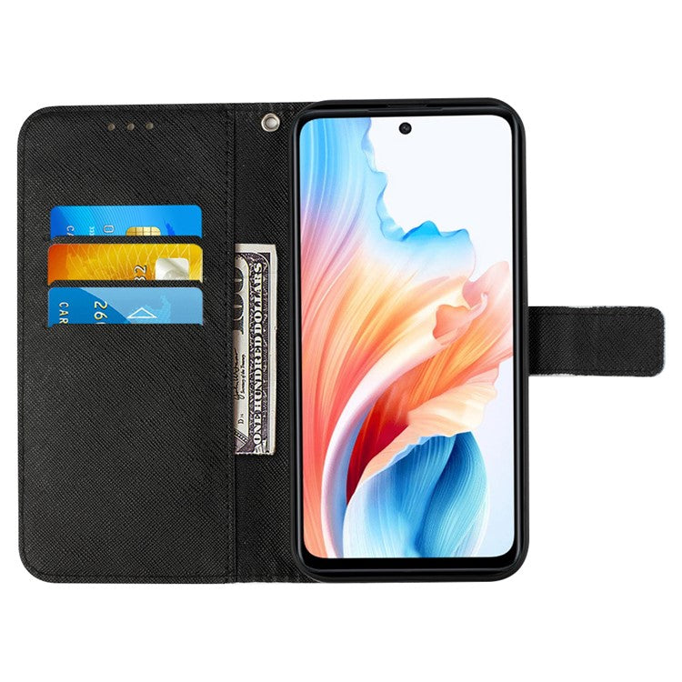 YB Pattern Printing Leather Series-2 For Oppo Reno11 5G (Global) Case Anti-Drop Leather Phone Cover - Skull