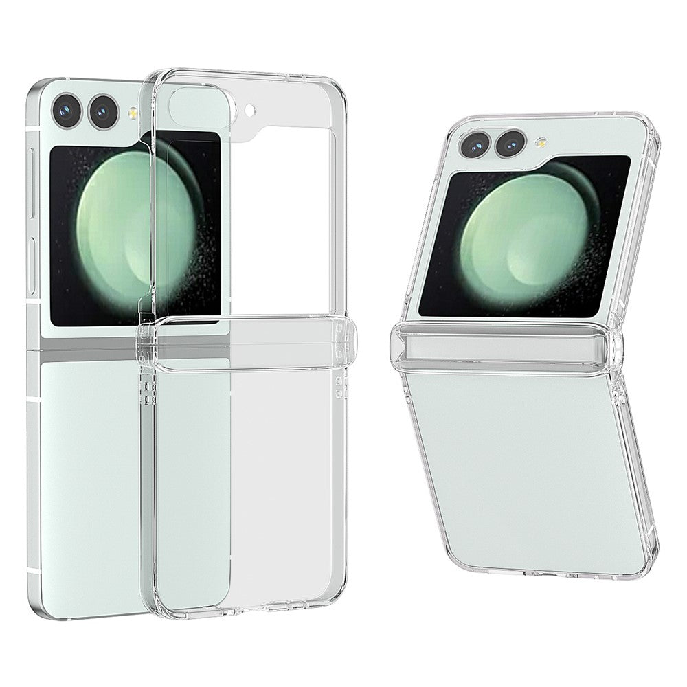 For Samsung Galaxy Z Flip7 FE 5G / Z Flip6 5G Clear Phone Case Hard PC Protective Phone Cover