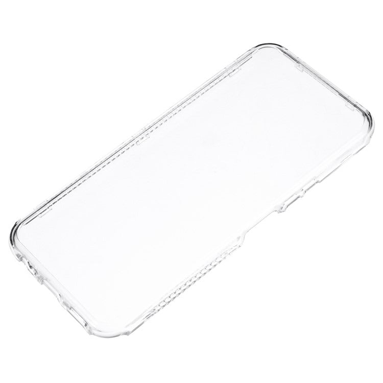 For vivo Y17s 4G Case Three Layer Shockproof PC+TPU Phone Cover - Transparent