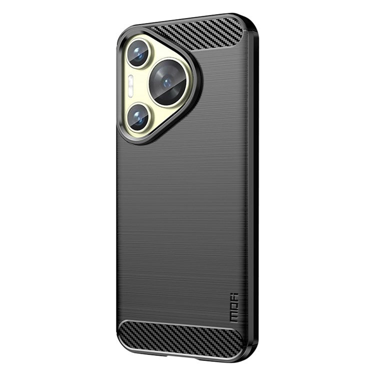 MOFI JK TPU Series-1 For Huawei Pura 70 Case Brushed Drop Protection Back Phone Cover - Black