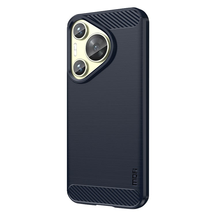 MOFI JK TPU Series-1 For Huawei Pura 70 Case Brushed Drop Protection Back Phone Cover  - Blue