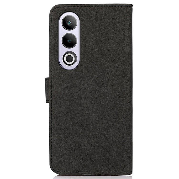 KHAZNEH For OnePlus Nord CE4 5G Case Folding Stand Cover Leather Wallet Phone Shell - Black
