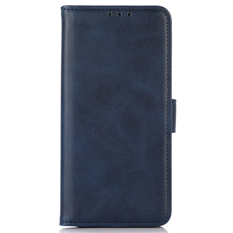 For OnePlus Nord CE4 5G Case PU Leather Cowhide Texture Card Slots Wallet Phone Cover - Blue