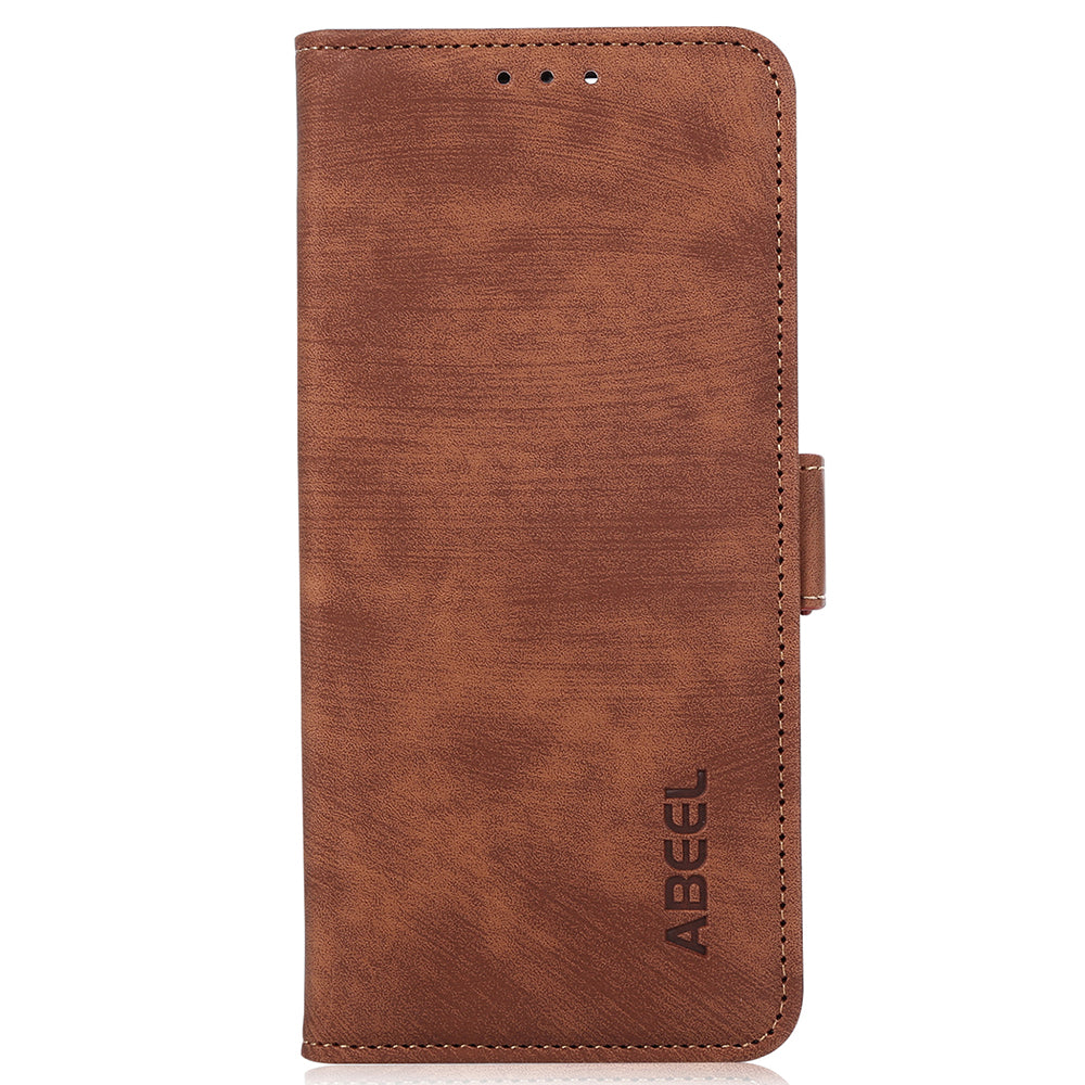 ABEEL For Samsung Galaxy S20 FE / S20 FE 5G / S20 FE 2022 / S20 Lite Case Wallet Leather Phone Cover - Brown