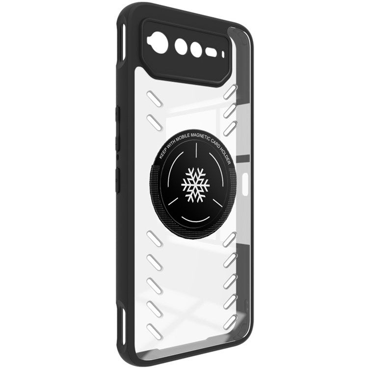 IMAK UX-9A Series for Asus ROG Phone 6 5G / 6 Pro 5G Case Clear PC+TPU Heat Dissipation Phone Shell