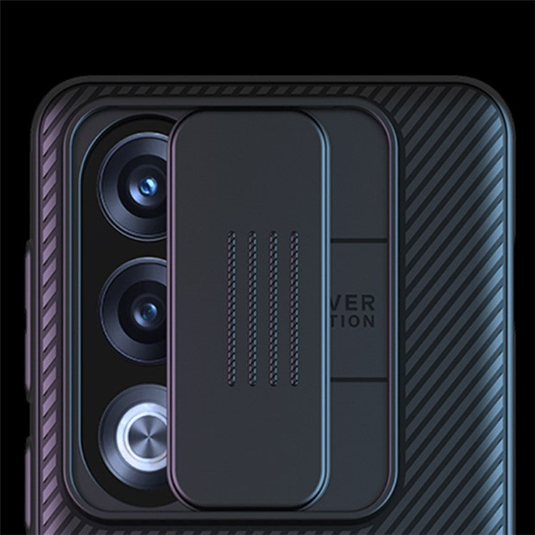 NILLKIN CamShield for OnePlus Ace 3V 5G Case Bump Proof PC Phone Cover with Slide Camera Lid - Black