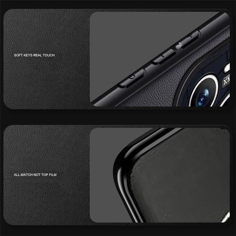 For Huawei Pura 70 Case Drop-resistant PU Leather+TPU Back Phone Cover - Black