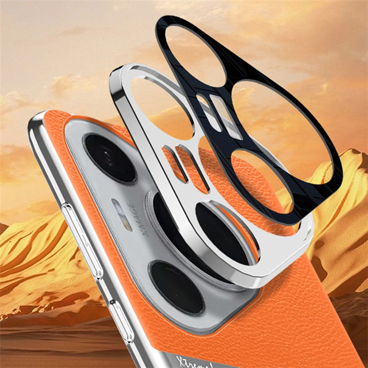 For Huawei Pura 70 Cell Phone Case PU Leather Shock Absorbing Cover - Cyan