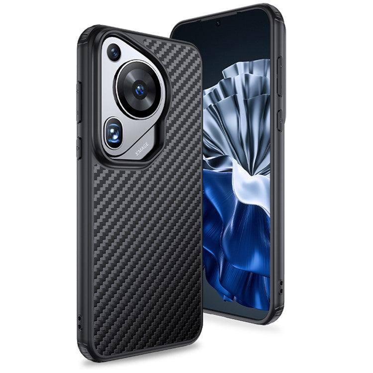 For Huawei Pura 70 Ultra Case Aramid Fiber Super Slim Phone Cover Compatible with MagSafe Charging