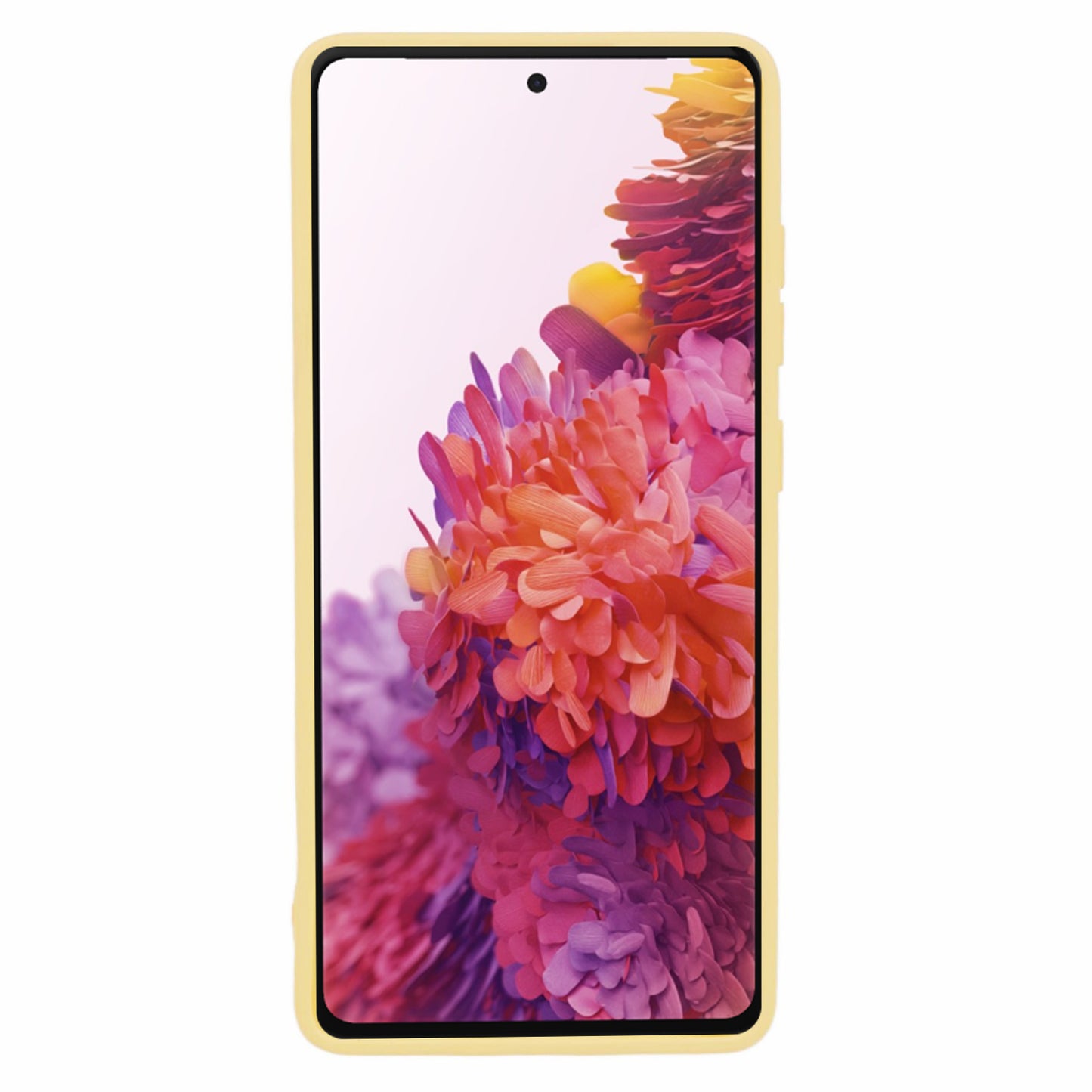 JTW Series For Samsung Galaxy S20 FE / S20 FE 5G / S20 FE 2022 / S20 Lite Phone Case with Down Jacket Texture - Yellow