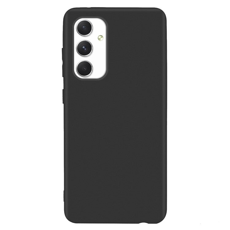 For Samsung Galaxy S24+ TPU Phone Protective Cover Matte Cell Phone Case - Black