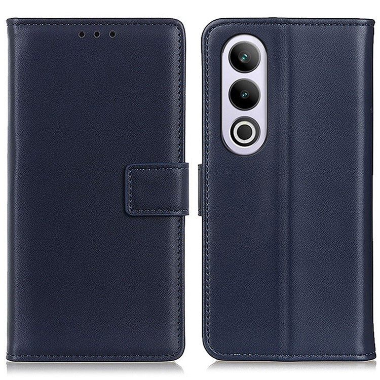 For OnePlus Nord CE4 5G Case PU Leather Phone Cover with Wallet Stand - Blue