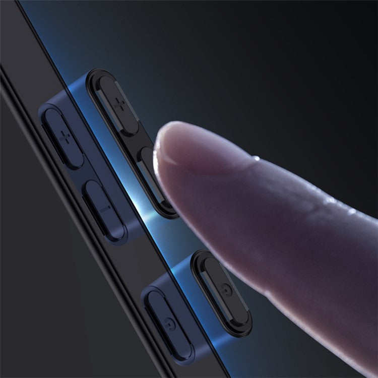 For Huawei Pura 70 Phone Case Wood Texture Leather Coating PC+TPU Hybrid Shell - Blue