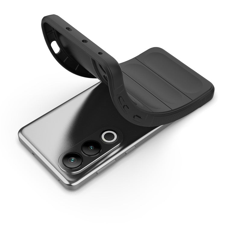 For OnePlus Ace 3V 5G Phone Case TPU Rugged Drop Protection Back Cover - Black
