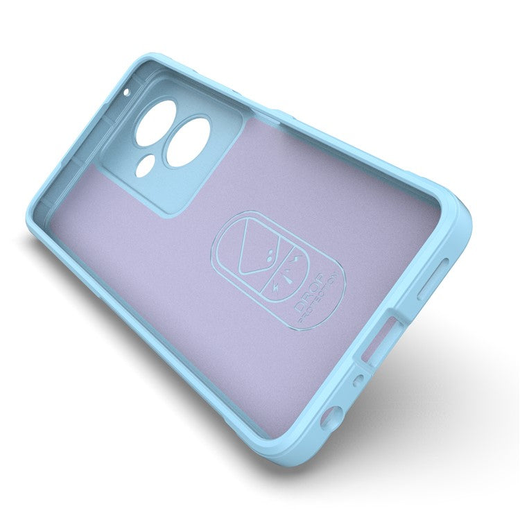Soft TPU Case for Oppo A79 5G / A2 5G Shock Absorbing Phone Back Cover - Baby Blue