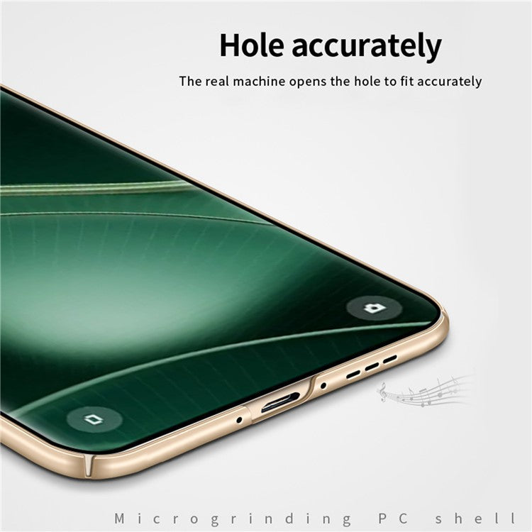 MOFI JK PC Series-1 Shield For Oppo Find X6 Pro Cell Phone Case Ultra-slim Shockproof PC Cover - Black