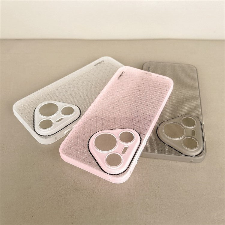 Q.COO For Huawei Pura 70 Case Sparkling Soft TPU Phone Protective Cover - Grey