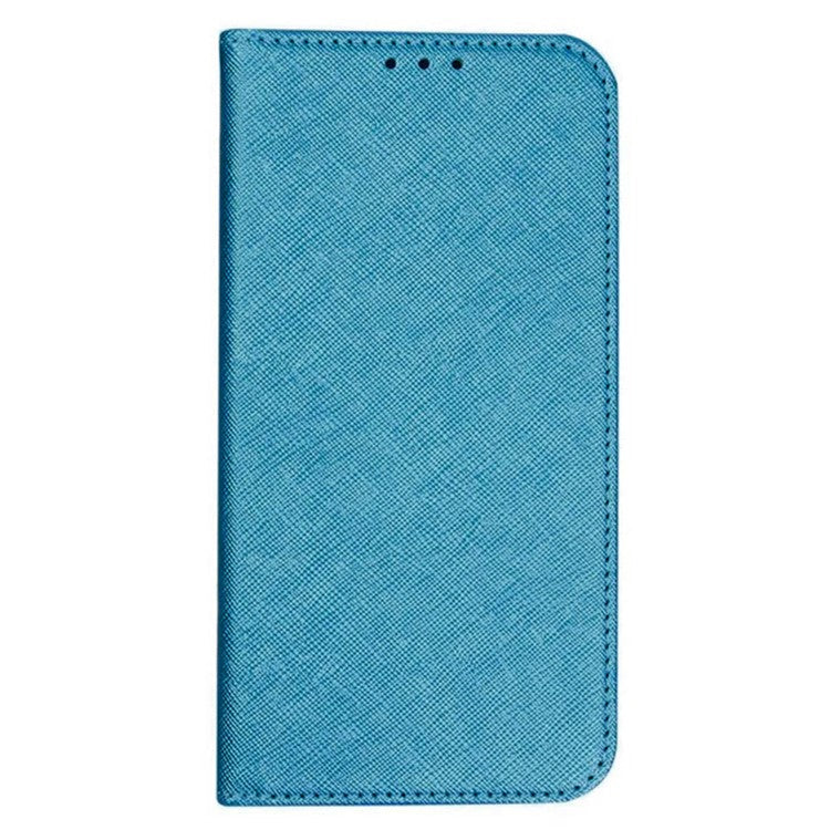 For OnePlus Nord CE4 5G Case PU Leather Phone Cover Cross Texture Flip Wallet - Sky Blue