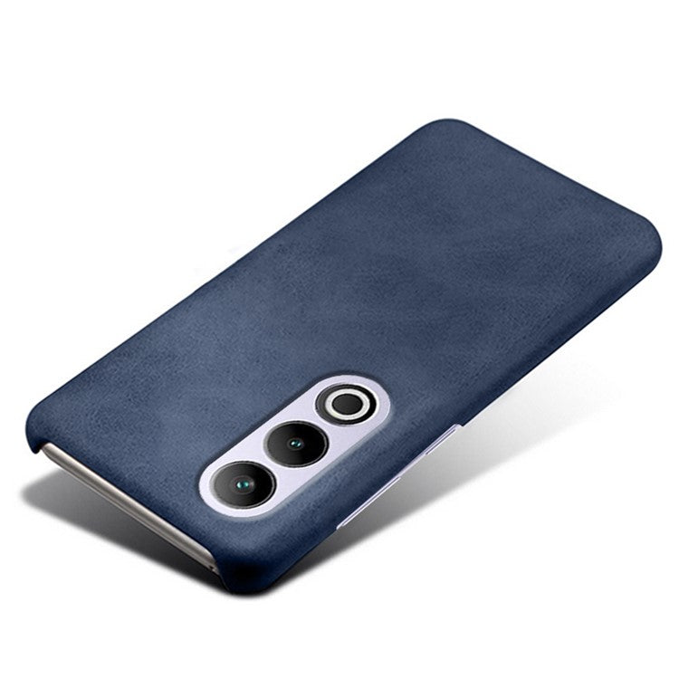 For OnePlus Ace 3V 5G Cases Leather Coated PC Calf Texture Cell Phone Cover - Blue