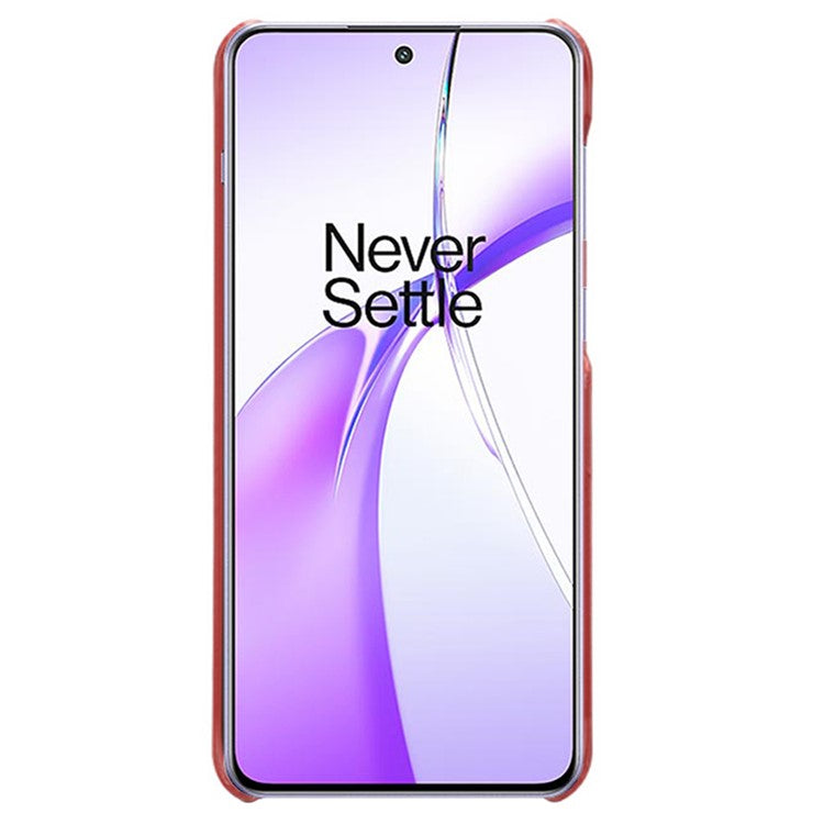 For OnePlus Ace 3V 5G Case PU Leather+PC Card Slots Back Cover - Red