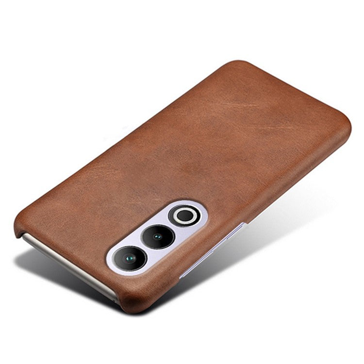 For OnePlus Ace 3V 5G Case PU Leather+PC Card Slots Back Cover - Brown