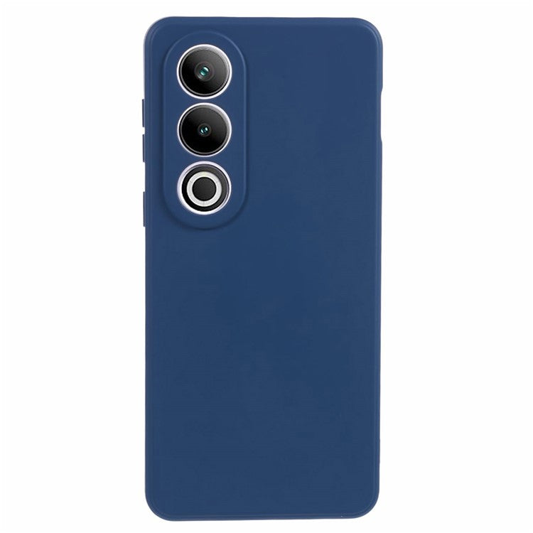 For OnePlus Ace 3V 5G Shockproof Case Soft Fiber Lining TPU Phone Shell - Sapphire