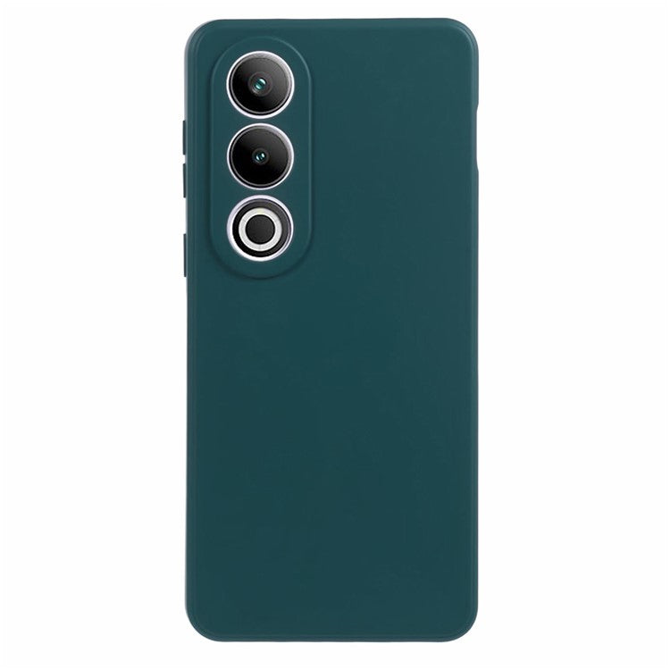 For OnePlus Ace 3V 5G Shockproof Case Soft Fiber Lining TPU Phone Shell - Army Green