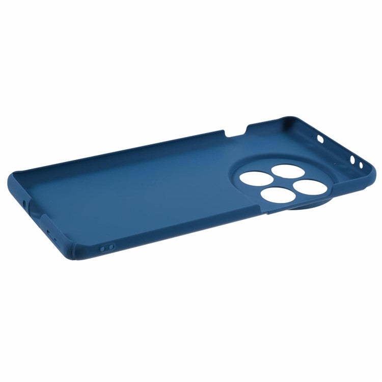 For OnePlus 12 5G Case Skin-touch Rubberized PC Drop Resistant Cell Phone Cover - Blue