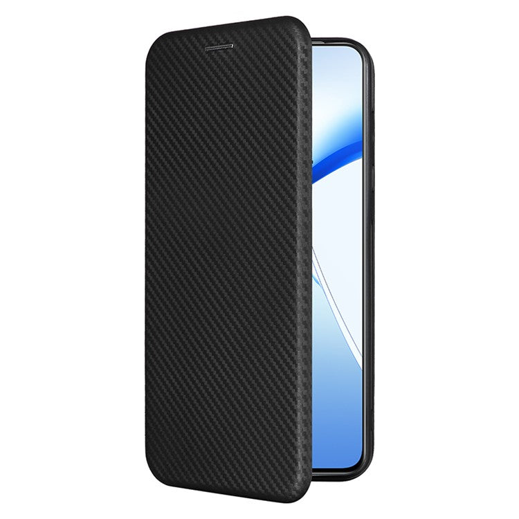 For OnePlus Nord CE4 5G Flip Case Magnetic PU Leather Phone Cover Card Slot - Black