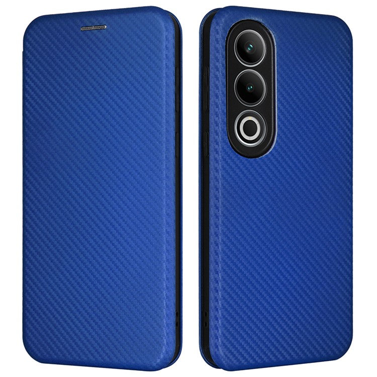 For OnePlus Nord CE4 5G Flip Case Magnetic PU Leather Phone Cover Card Slot - Blue