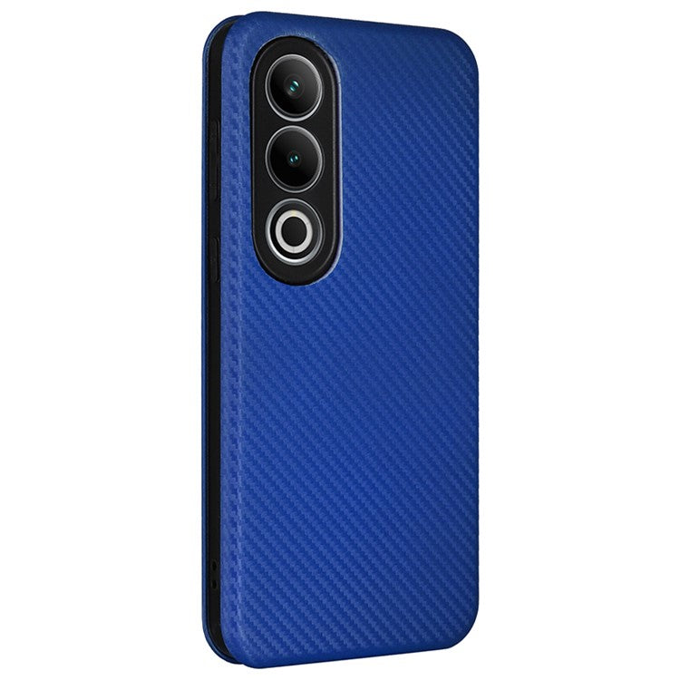 For OnePlus Nord CE4 5G Flip Case Magnetic PU Leather Phone Cover Card Slot - Blue