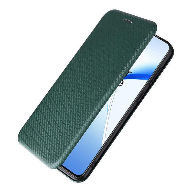 For OnePlus Nord CE4 5G Flip Case Magnetic PU Leather Phone Cover Card Slot - Green