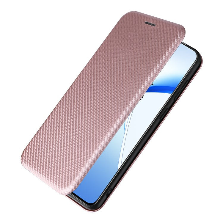 For OnePlus Nord CE4 5G Flip Case Magnetic PU Leather Phone Cover Card Slot - Rose Gold