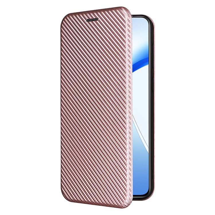 For OnePlus Nord CE4 5G Flip Case Magnetic PU Leather Phone Cover Card Slot - Rose Gold
