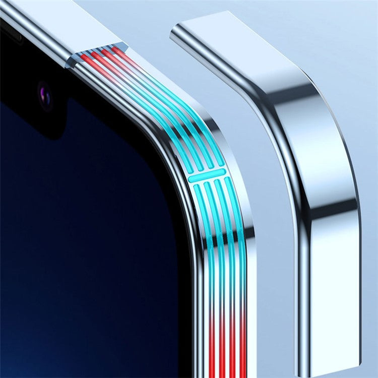 For Huawei Pura 70 Pro Clear Case Electroplating TPU Phone Cover Built-In Glass Lens Film - Light Purple