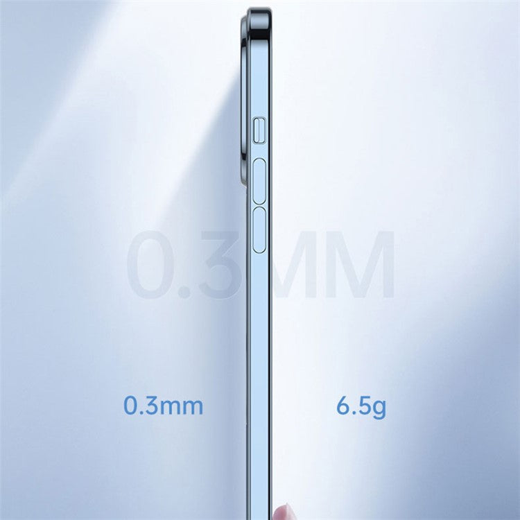 For Huawei Pura 70 Pro Clear Case Electroplating TPU Phone Cover Built-In Glass Lens Film - Light Purple
