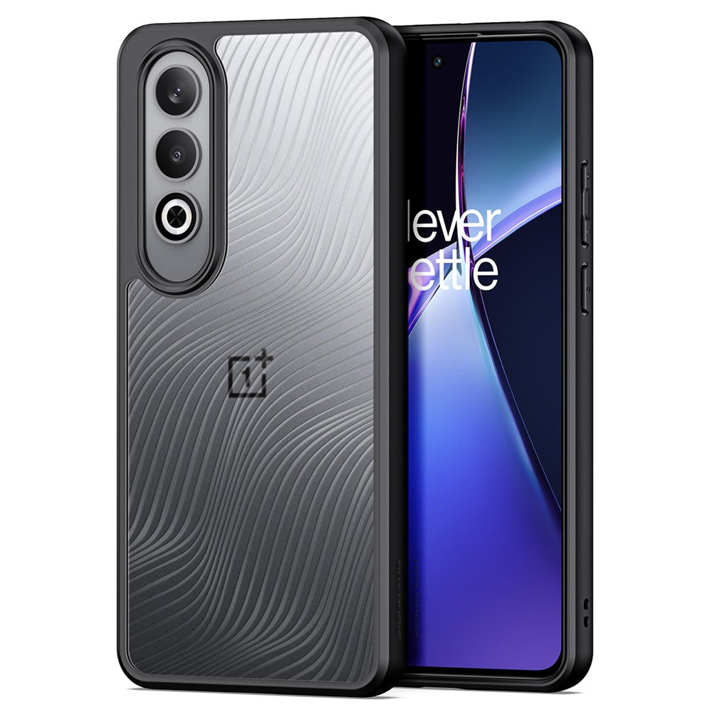 DUX DUCIS Aimo Series For OnePlus Nord CE4 5G / Oppo K12 Matte Case TPU+PC Phone Cover (REACH Certification) - Black