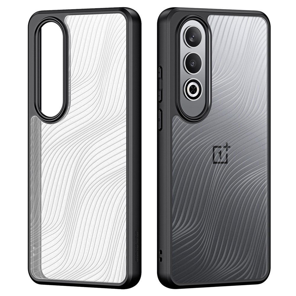 DUX DUCIS Aimo Series For OnePlus Nord CE4 5G / Oppo K12 Matte Case TPU+PC Phone Cover (REACH Certification) - Black