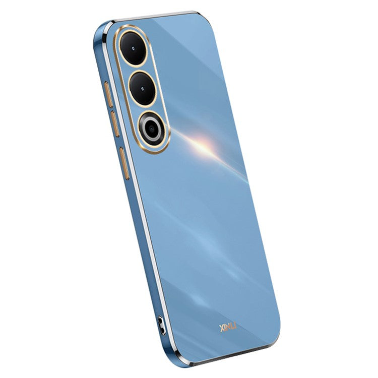 XINLI For OnePlus Nord CE4 5G Case Flexible TPU Electroplated Back Phone Cover - Blue