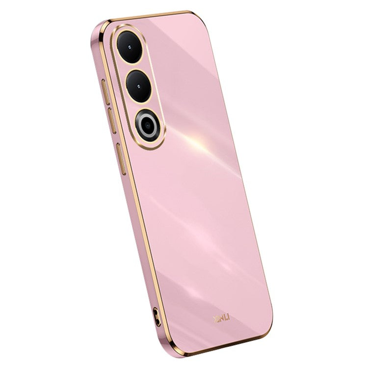 XINLI For OnePlus Nord CE4 5G Case Flexible TPU Electroplated Back Phone Cover - Purple