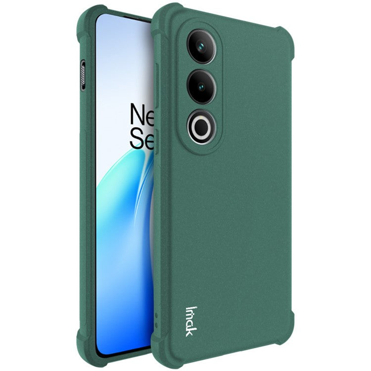 IMAK For OnePlus Ace 3V 5G Case Drop-proof Soft TPU Matte Phone Cover - Green