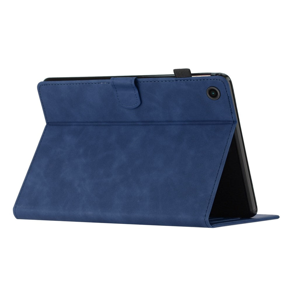 For Lenovo Tab M10 (Gen 3) Case Auto Sleep / Wake PU Leather Coconut Tree Pattern Tablet Cover - Blue
